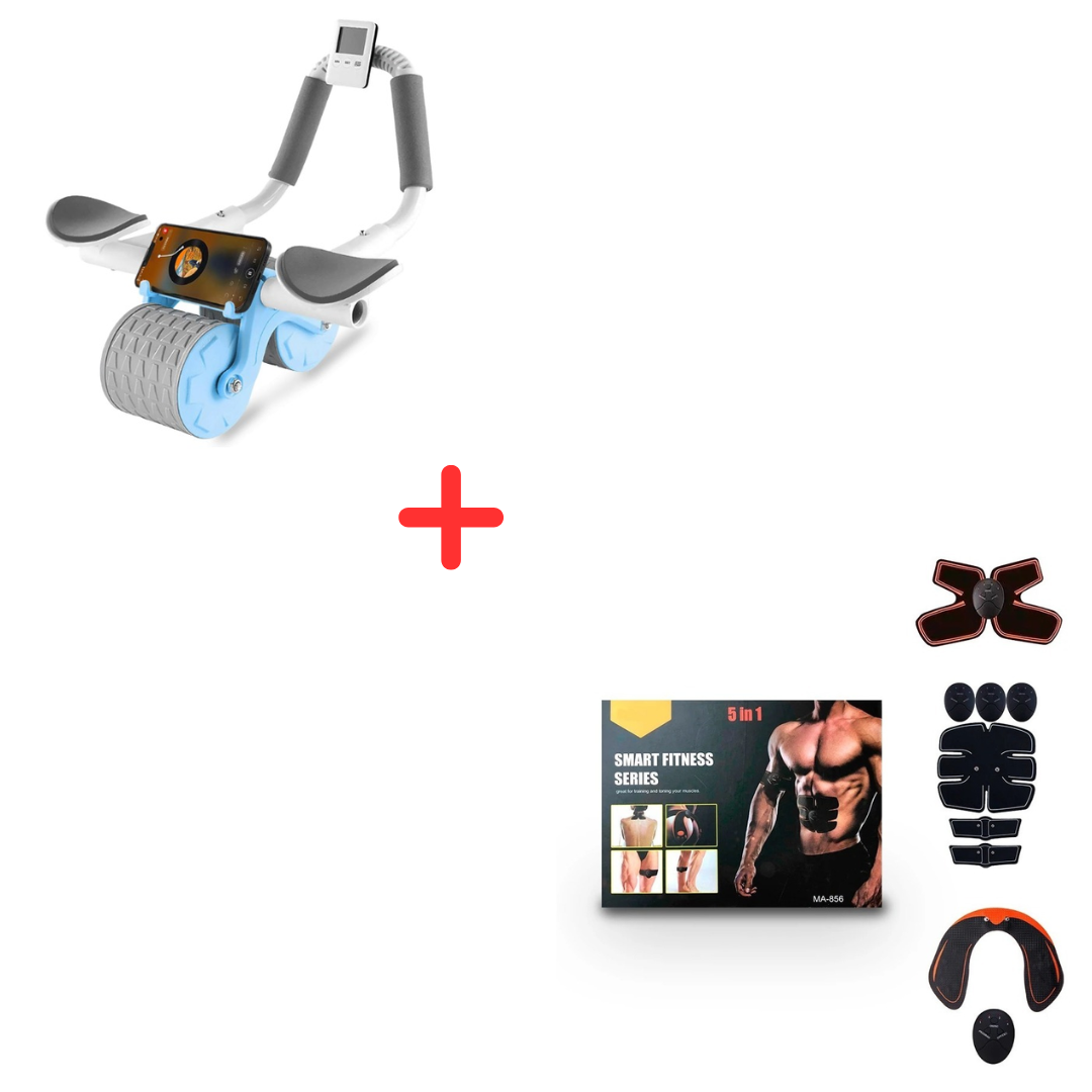 Miniatura 4 de Combo Rueda Abdominal + masajeador 5 en